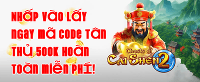 Thưởng Chào Mừng 100% banner